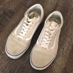 Vans sk8 off white suede